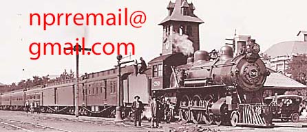 A train is parked at the third North Yakima Northern Pacific Depot which was built in 1898. A section of it was moved north to Cherry Lane where it was used as part of a duplex. A bigger depot, which still stands today, was built in 1909. This photo was taken in 1908.